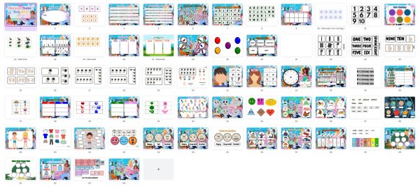 Pressure book - Digital Download, Canva Editable - Fascinating educational activities for toddlers - Building, learning, playing!