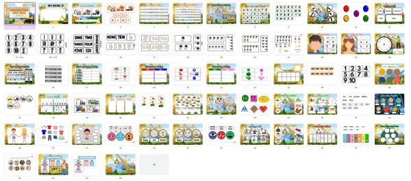 Pressure book - Digital Download, Canva Editable - Fascinating educational activities for toddlers - Building, learning, playing!