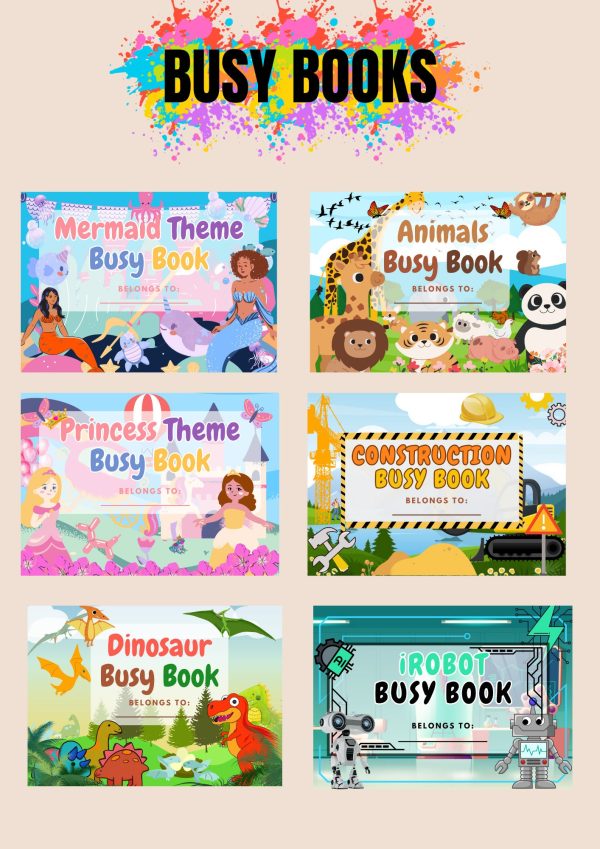 Pressure book - Digital Download, Canva Editable - Fascinating educational activities for toddlers - Building, learning, playing!