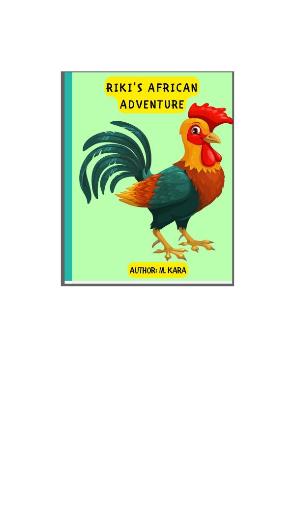 Digital Children's Book, Riki's African Adventure, Story Book, PDF/Prints Download, Story before bedtime, educational/fun 8-12 years, children read