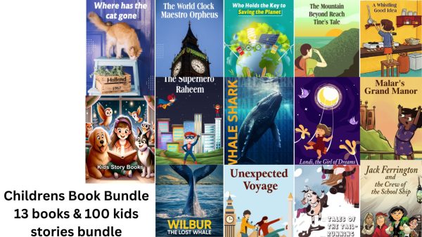 Enchanting Tales PLR bundle: 13 Animated e-books for children + bonus-e-book of 100 stories