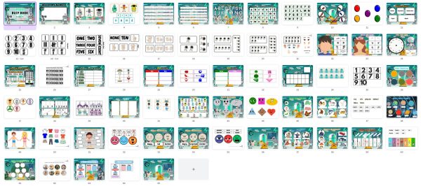 Pressure book - Digital Download, Canva Editable - Fascinating educational activities for toddlers - Building, learning, playing!