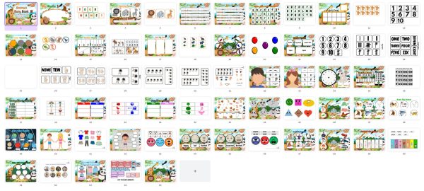 Pressure book - Digital Download, Canva Editable - Fascinating educational activities for toddlers - Building, learning, playing!