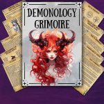 Demons Altar Guide, InvoCation, Grimoire Pages, Demon Printable Book of Shadows, Witchcraft Convocation Sigils, Pagan, Baby Witch, Bos