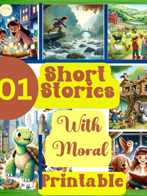 101 short stories before bedtime - with images - from 4 to 12 years - Printable - Download Direct