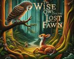 Wise Owl and the Lost Fawn - a heart -warming digital ebook for learning small explorers.Nice story before bedtime