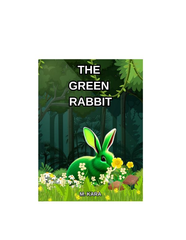 Het Groene Konijn, Digital Children's Book, Story Book, PDF/Prints Download, Bedtime Story, Educational/Nice 4-10 Age, Children read