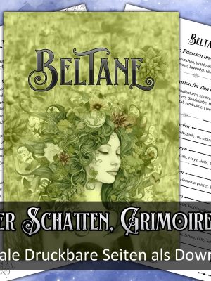 Beltane Grimoire pages, Sabbath pages, Book of Shadows, Witch Festivals, Witchy Download, Pagan holidays, paganism, Walpurgisnacht