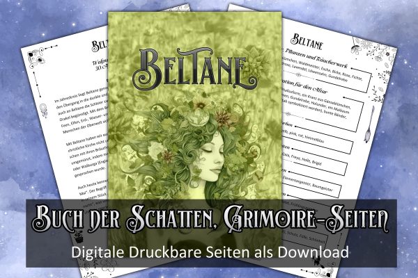 Beltane Grimoire pages, Sabbath pages, Book of Shadows, Witch Festivals, Witchy Download, Pagan holidays, paganism, Walpurgisnacht