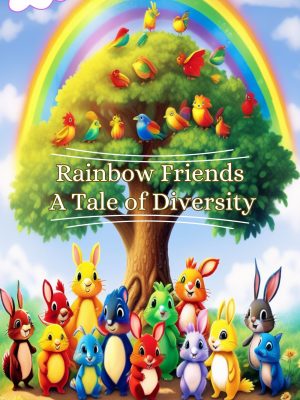 Rainbow Friends: A Tale of Diversity - Digital Book - PDF - Download Print - Story Before going to sleep - Educational Fun 3-8 Age - Contains 96 pages