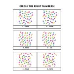 Creative activity book number series, Textbook for Children, Counting, Gift For Children, Interactive Worksheet, Gift for Children