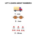 Creative activity book number series, Textbook for Children, Counting, Gift For Children, Interactive Worksheet, Gift for Children