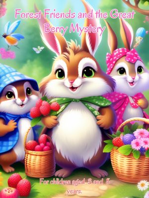 Forest Friends - Digital Children's Book - PDF - Download prints - Story Before going to sleep - Educational Fun 3-8 Age - Contains 79 pages