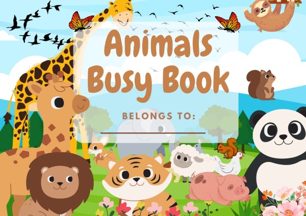 Bundle with busy book templates for mothers and children (with resale rights)
