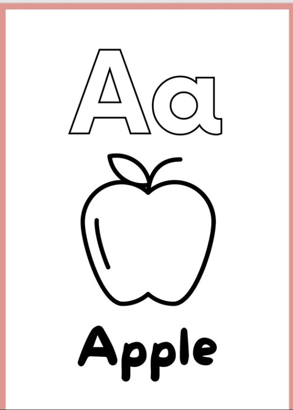 The alphabet coloring book, ABC activities book for toddlers and toddlers learn and color