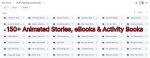 Plr ultimate mega bundle for children: 150+ animated stories, ebooks and activity books