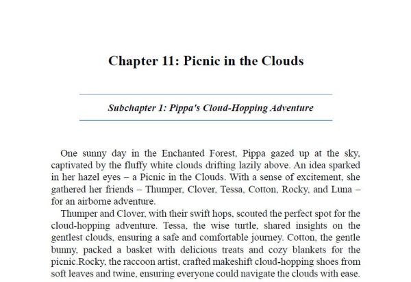 Pippa's Paws for Compassion - Digital Children's Book /PDF - Download prints - Story before bedtime - Educational pleasure 3-8 Age - contains 82 pages