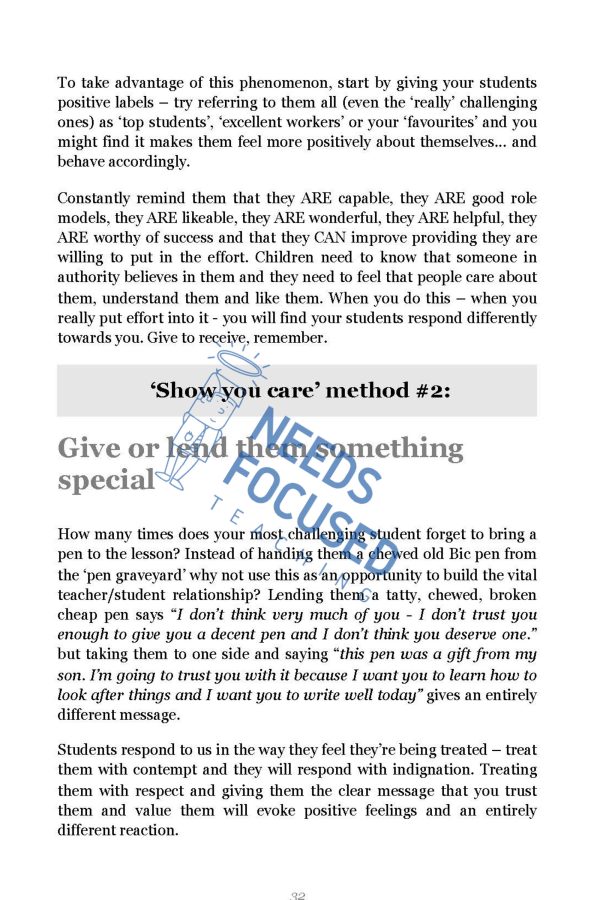 Make contact with your students: how you can build a positive relationship between teacher and student - the #1 secret of effective class management