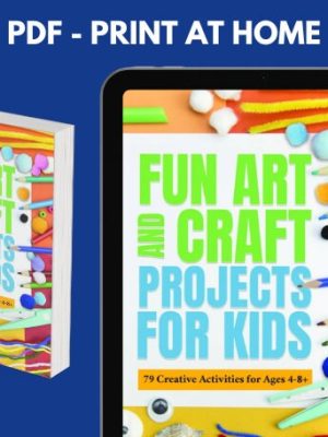 Nice art and craft projects for children: 79 creative activities for children from 4 to 8 years old
