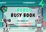 Robot Theme pressure book Print book For toddlers Printable pre -school activities Children all book Homeschool Tools Printing Book Educational