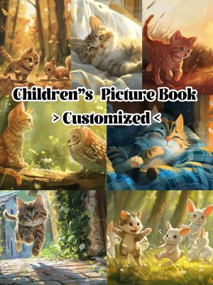 Picture book, tailor-made AI art, children's book