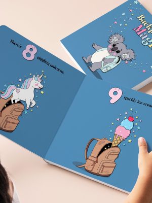 Backpack Magic |Story Book for Childcare |Children's storiesCourage in childcare |Kindy start |Starting daycare book | starting textbook