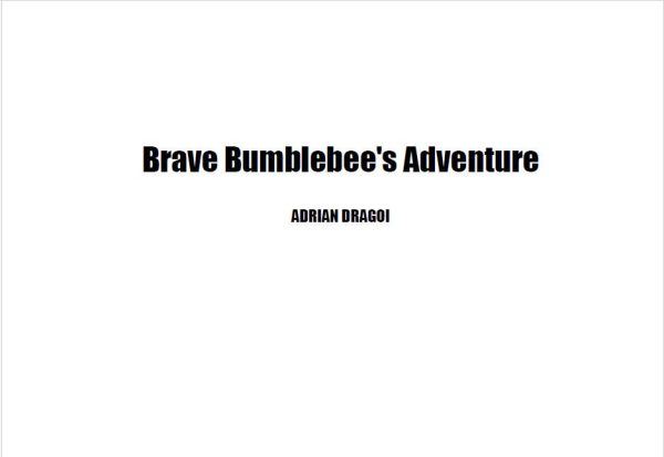 Brave Bumblebee's Adventure - Digital Children's Book - PDF - Download prints - Story before bedtime - Educational/fun 3-8 Age - contains 82 pages