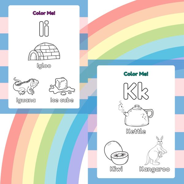 My first coloring book: ABC.Alphabet coloring book.ABC coloring pages.Baby shower book, baby shower activity, ABC flash cards.