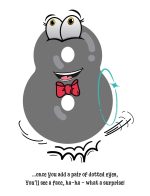 Funny Numbers - Digital Children's Book - Story Book - PDF/Printing Download - Story Before going to sleep - Educational/Fun - Counting/Colors 2-4 Age