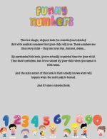 Funny Numbers - Digital Children's Book - Story Book - PDF/Printing Download - Story Before going to sleep - Educational/Fun - Counting/Colors 2-4 Age