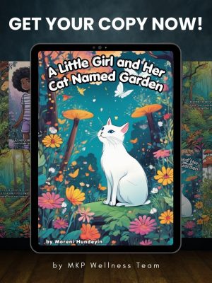 A little girl and her cat named Garden |Digital Story Book for Children |Digital copy Download/PrintableChildren's storyEducational