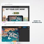 A little girl and her cat named Garden |Digital Story Book for Children |Digital copy Download/PrintableChildren's storyEducational