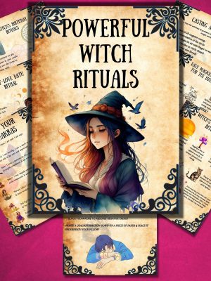 Witchcraft Rituals Grimoire pages, Printable book of shadows, witch rituals, Wicca, Pagan, Baby Witch Basics, Bos pages