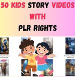 50 short videos about children's stories with our rights - Sell like your own videos and earn money