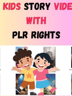 50 short videos about children's stories with our rights - Sell like your own videos and earn money