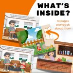 A day before Mama Mother's Day Comprehension Reading Children Story Book Short Stories