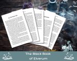 The black book by Elverum - Vintage Grimoire ebook - Remedies and Proverbs of the 17th -century Norwegian Volks Magia - Instant Digital Download