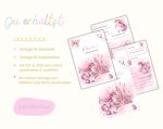 Print template Friends book Eenhoorn - Friendship of Kleuterchool - Friends book to print yourself - Friends book pages - Friends cards -