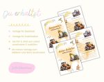 Printing template Friends book Construction Place - Friendship of Kleuternschool - Friends book to print yourself - Friends book pages - Friends cards