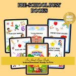 Bundle with busy books for toddlers + free lifelong access to Canva Pro EDU