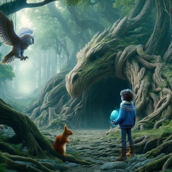 The Dragon's Egg Quest, children's books, stories for bedtime, children's fairy tales, magical adventures, animal stories