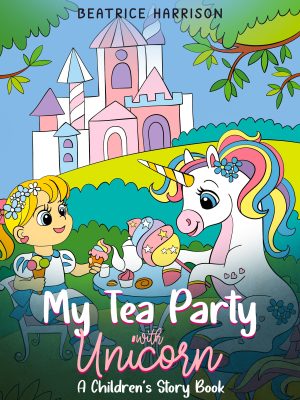 Only 1 in stock!My tea party with unicorn, a children's stories book, digital e-book