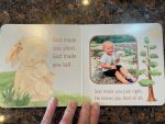 God made you board book template for Canva - Personalizable
