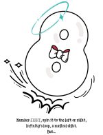 Funny Numbers - Digital Children's Book - Story Book - PDF/Printing Download - Story Before going to sleep - Educational/Fun - Counting/Colors 2-4 Age