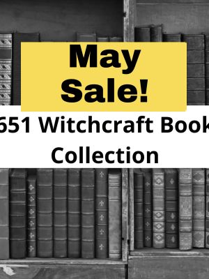 651 Witchy books Bundle, Wicca Proverbs, Occult, Pagan, Rituals PDF, Witch spells