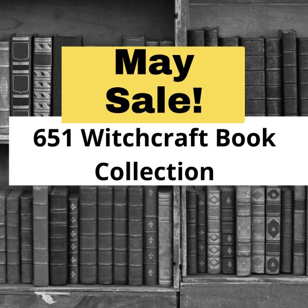 651 Witchy books Bundle, Wicca Proverbs, Occult, Pagan, Rituals PDF, Witch spells