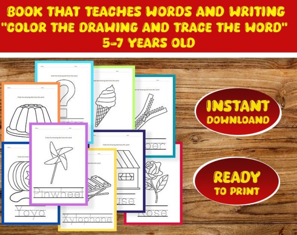 Alphabet colors A to Z - Download coloring book directly - ready to print