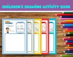Pre -school learning - Development of handicrafts - Activities book for children - Download coloring book directly - ready to print