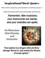 Set of 3 Children's Books Musical Education Leo's Pet Forest Motivating Quotes Music Theory Music Alphabet Instruments