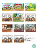 A day before Mama Mother's Day Comprehension Reading Children Story Book Short Stories